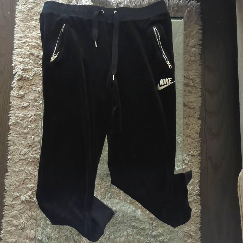 Velour Nike Pants